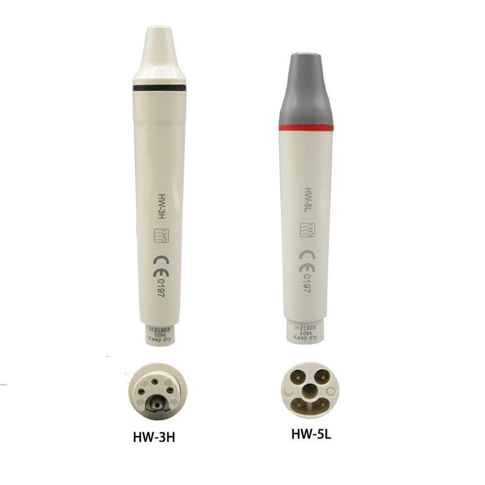 Woodpecker Ultrasonic Scaler Handpiece - 3H (ไม่มี LED) & 5L (มี LED) ด้ามจับทันตกรรม