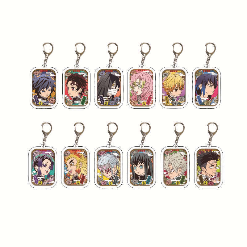 พวงกุญแจอะคริลิค Demon Slayer Kamado Tanjiro Nezuko