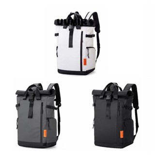 ยูมิร์ กระเป๋าเป้สะพายหลัง,ผ้ากันน้ําม้วนขึ้นขยายกระเป๋าเดิน…