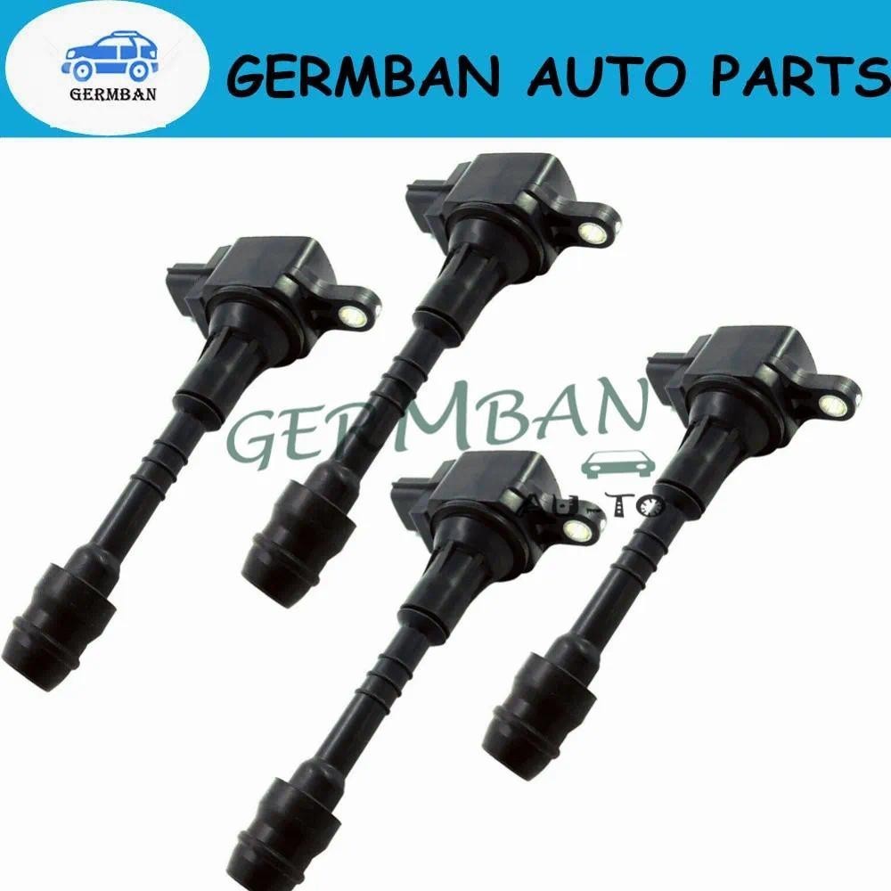 4pcs 22448-95F0A 22448-6N002 22448-6N010 คอยล์จุดระเบิดสําหรับ NISSAN Almera Classic II Hatchback Ti
