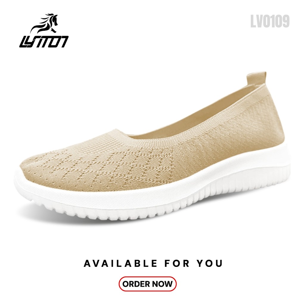 LYT Felix FREE BOX Fashion Motif Lace-Up Slop Shoes LV0109