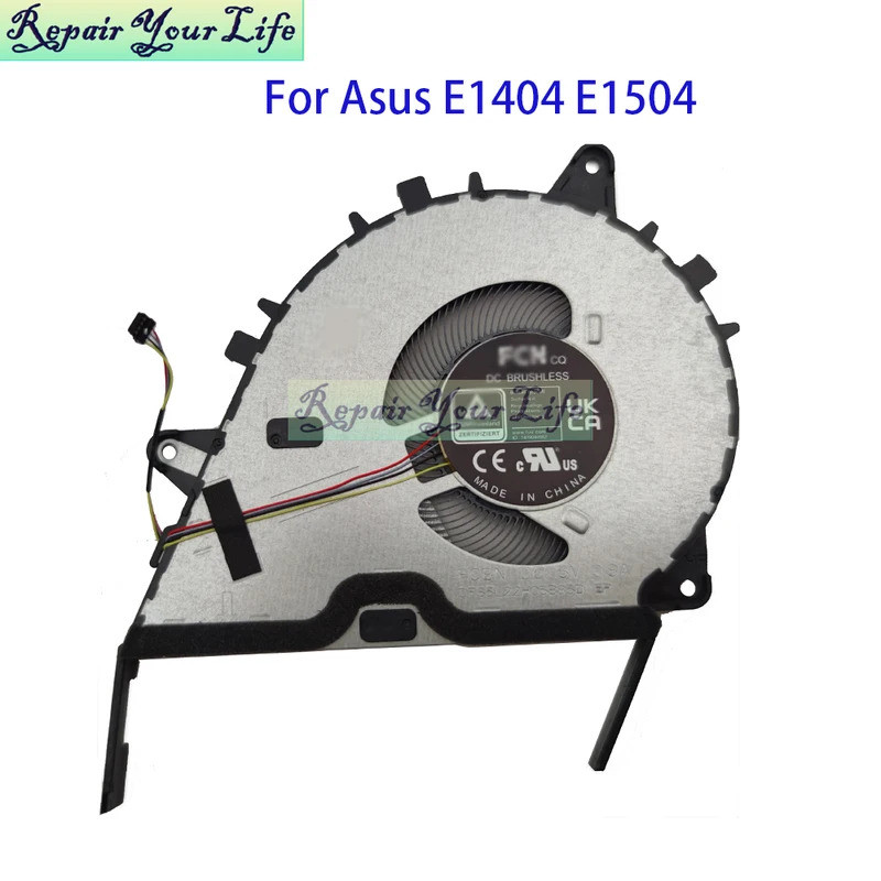 พัดลม CPU Cooling สําหรับ ASUS Vivobook Go E1504 E1404 E1404GA E1504FA FAB 13N1-H1P0102 13NB0ZS0T010