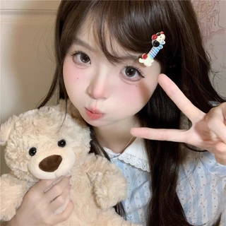 กิ๊บติดผมสัตว์ดัชชุนสีสันสดใสน่ารักสำหรับเด็กผู้หญิงสไตล์เกาหลี