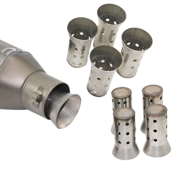 Universal 51 มม.60 มม.ท่อไอเสียรถจักรยานยนต์ท่อไอเสีย Silencer DB Killer ลดเสียงรบกวน