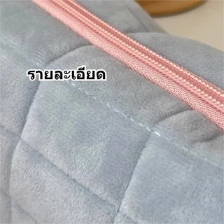 BLIVO ins คลายความดัน หมอน กระเป๋าเครื่องสำอาง น่ารัก อ่อนนุ่ม ความจุขนาดใหญ่ แบบพกพา แพ็กเกจเก็บของ