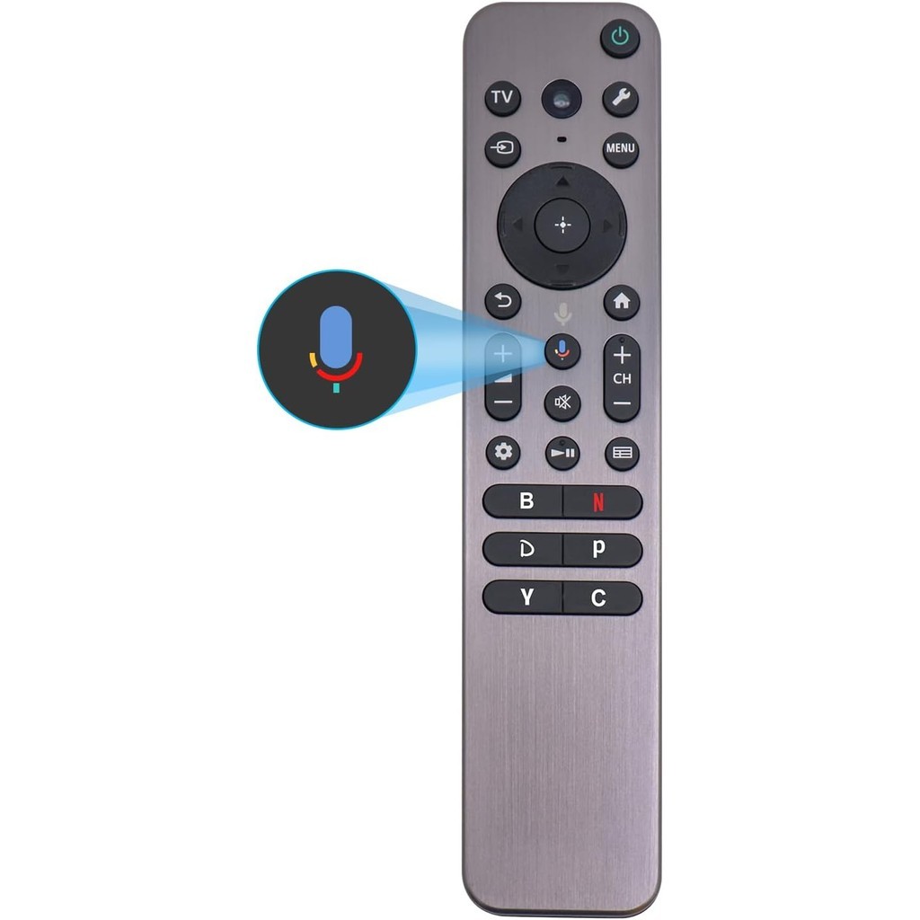 ใหม่ RMF-TX910U รีโมทคอนโทรลด้วยเสียงแบ็คไลท์สําหรับ Sony TV KD-43X72K XR-65X90L