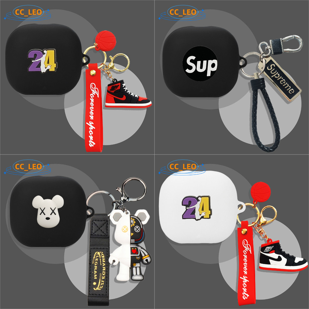 For Anker Soundcore Liberty 5 Case Creative Shoe Cartoon Keychain Pendant Cute Soundcore Liberty 5 A