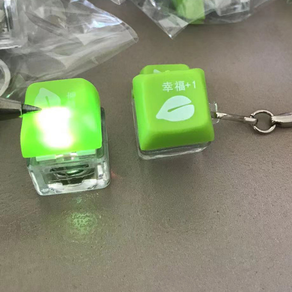 คีย์บอร์ด Fidget Toys Finger Keyboard Toy LED Stress Relief Clicker Fidget Toys สําหรับผู้ใหญ่และเด็