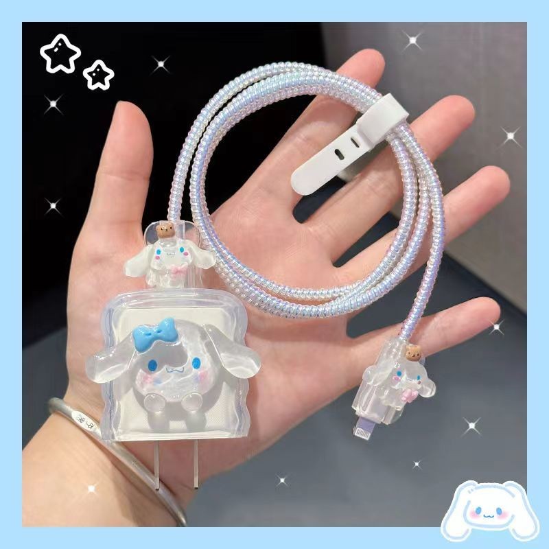 น่ารัก Cinnamoroll สําหรับ VIVO 33 W 80 W/90 W 120 W น่ารักการ์ตูน charger Protector สําหรับ charger