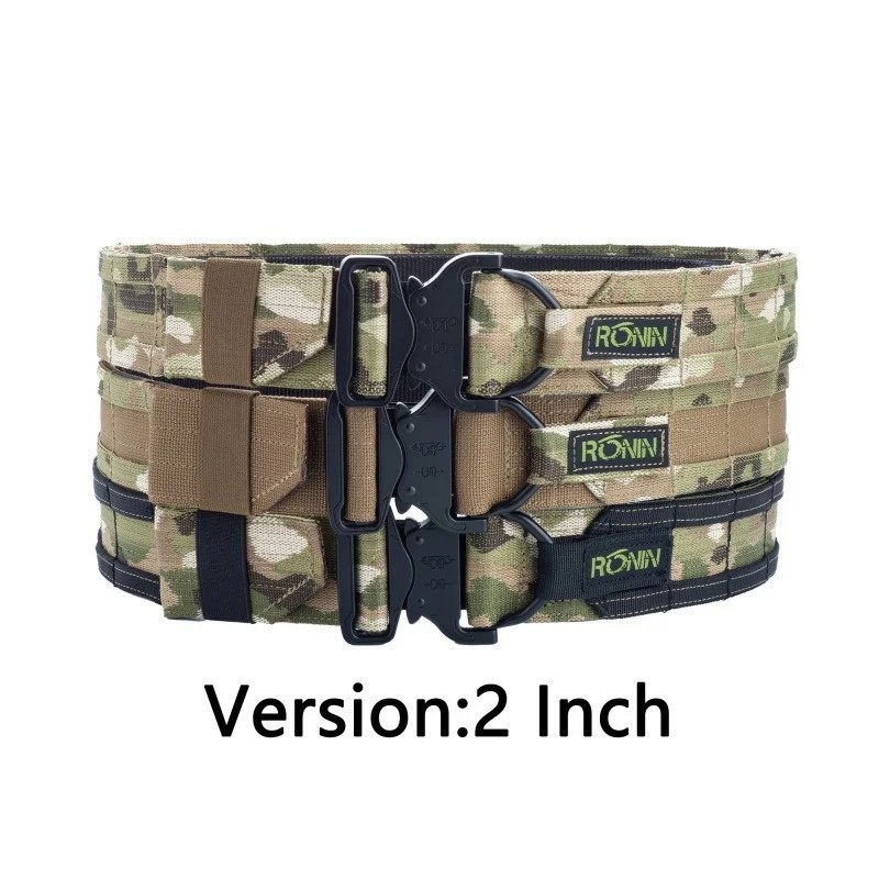Ronin Style SENSHI Belt 【2 Inch】 Outdoor Hunting Double Layer Belt Molle System