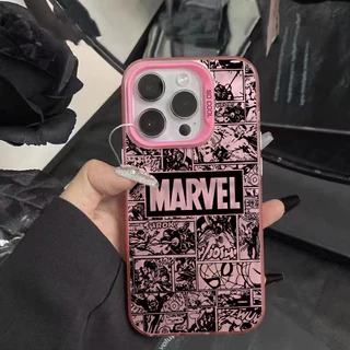 ❤️Mario❤️เคสไอโฟน11 12 13 14 15 16 17 Pro Max Matte Cartoon การ์ตูน hard Case For iPhone 7 8 16 15 PLUS X/XS XR XSMAX
