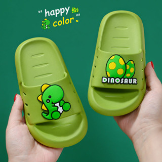 รองเท้าแตะกันลื่น เด็กบ้านสวมใส่ด้านนอกเด็กอาบน้ําผู้ชายผู้ห…