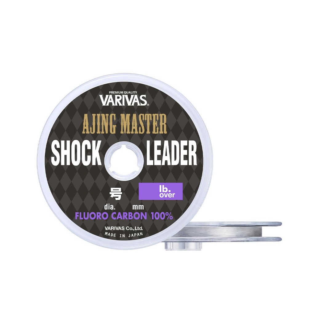 VARIVAS Ajing Master Shock Leader Fluorocarbon 30m No. 0.8 (3lb.over)
