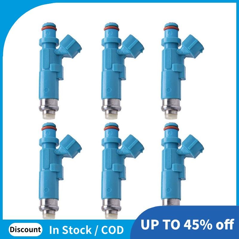6 ชิ้น/เซ็ตหัวฉีดสําหรับ 540Cc SXE10 IS200 RS200,Cica MR2 ST205 1JZ JZX100 JZX110 1JZGTE 23250-74200