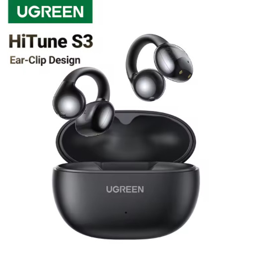 UGREEN HiTune S3 หูฟังแบบหนีบหูหูฟังไร้สายหูฟังบลูทูธกีฬาพร้อมไมโครโฟน