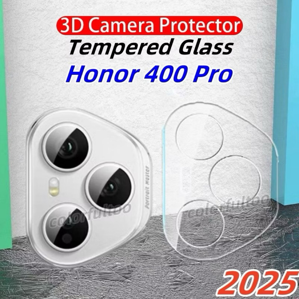 ฟิล์มกระจกเลนส์กล้อง สำหรับ Honor 400 pro กันรอยกล้องด้านหลังแบบใส ป้องกันเลนส์กล้อง