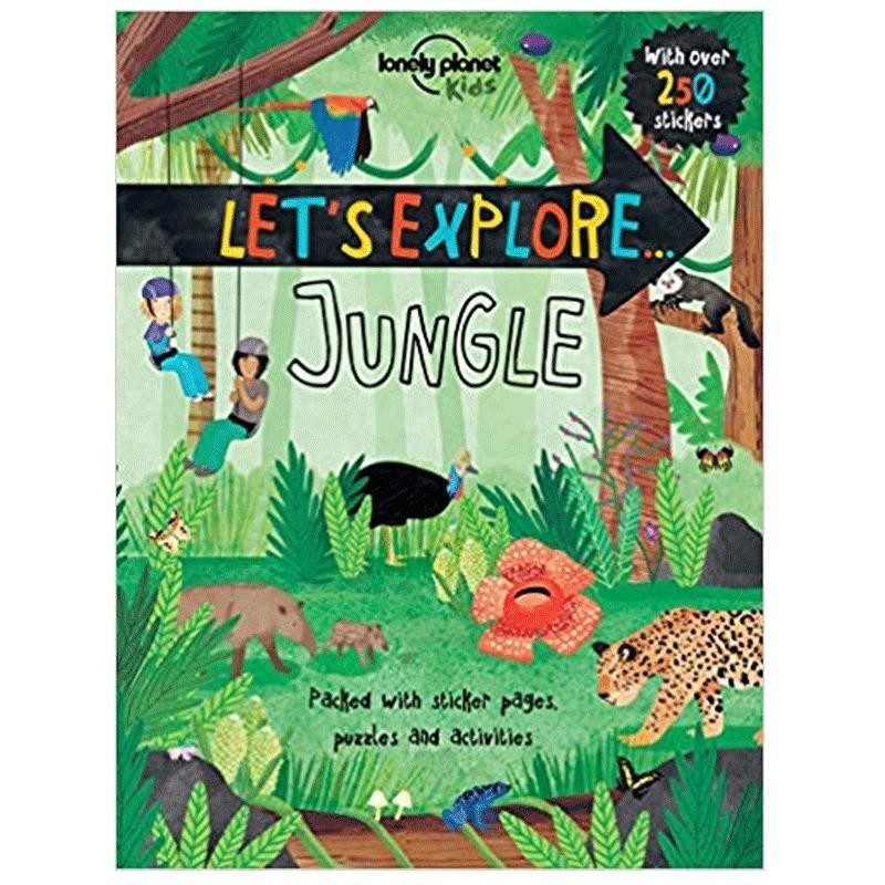 Let’s Explore Jungle Go จังเกิล Lets Explore Together!ภาพวาดเด็ก Jungle English