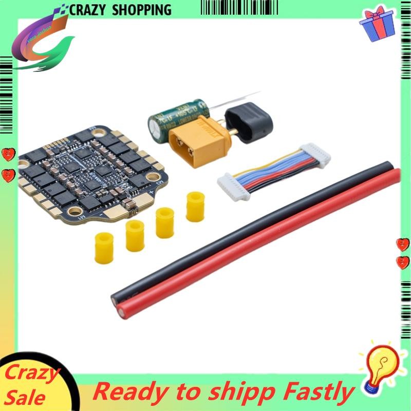 -HF32 4IN1 45A ESC 3-6S 10-26.4V Dshot600 HF32 Firmware 30.5mmX30.5mm/ สําหรับ FPV Racing Drone อะไห