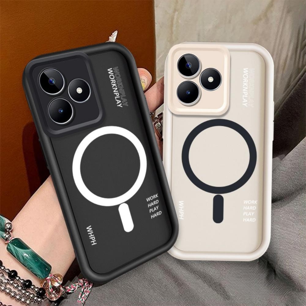 Angel Eye Trend สําหรับ Redmi 13 4G Xiaomi POCO M6 4G ไร้สายชาร์จ Halo ซิลิโคนกันกระแทก TPU กรณี