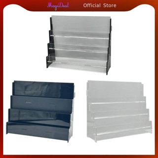 MagiDeal ชั้นวางการ์ดกีฬา Organizer ผู้ถือโต๊ะองค์กร 3 ชั้นอ…