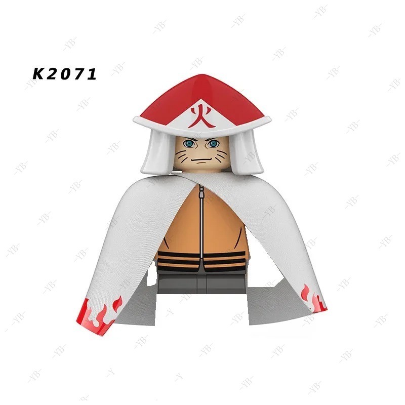เด็กประกอบของเล่น Naruto Uzumaki บล็อกตัวต่อตัวเลขนาโน Ninjago โมเดลอะนิเมะ - รูปที่ 4