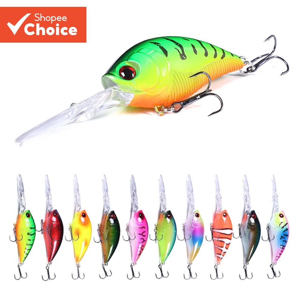 Hengjia เหยื่อตกปลาประดิษฐ์ แบบแข็ง ขนาดใหญ่ 12.5 ซม. 20.5 กรัม 1 ชิ้น