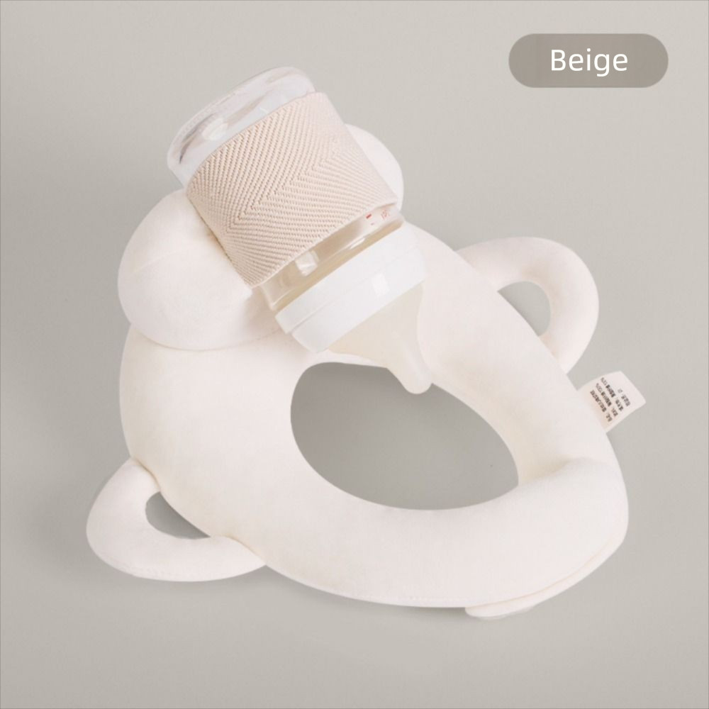 SOMEDAY ที่วางขวดนมเด็กป้อนอาหารด้วยตนเอง,ปรับแฮนด์ฟรีหมอนให้อาหารทารกแรกเกิด,สายรัดจับด้านข้าง 2 สายสําหรับเด็ก Pacifier พร้อม 2 ปุ่ม Snap ขวดนม Propper ดูแลทารก - รูปที่ 5