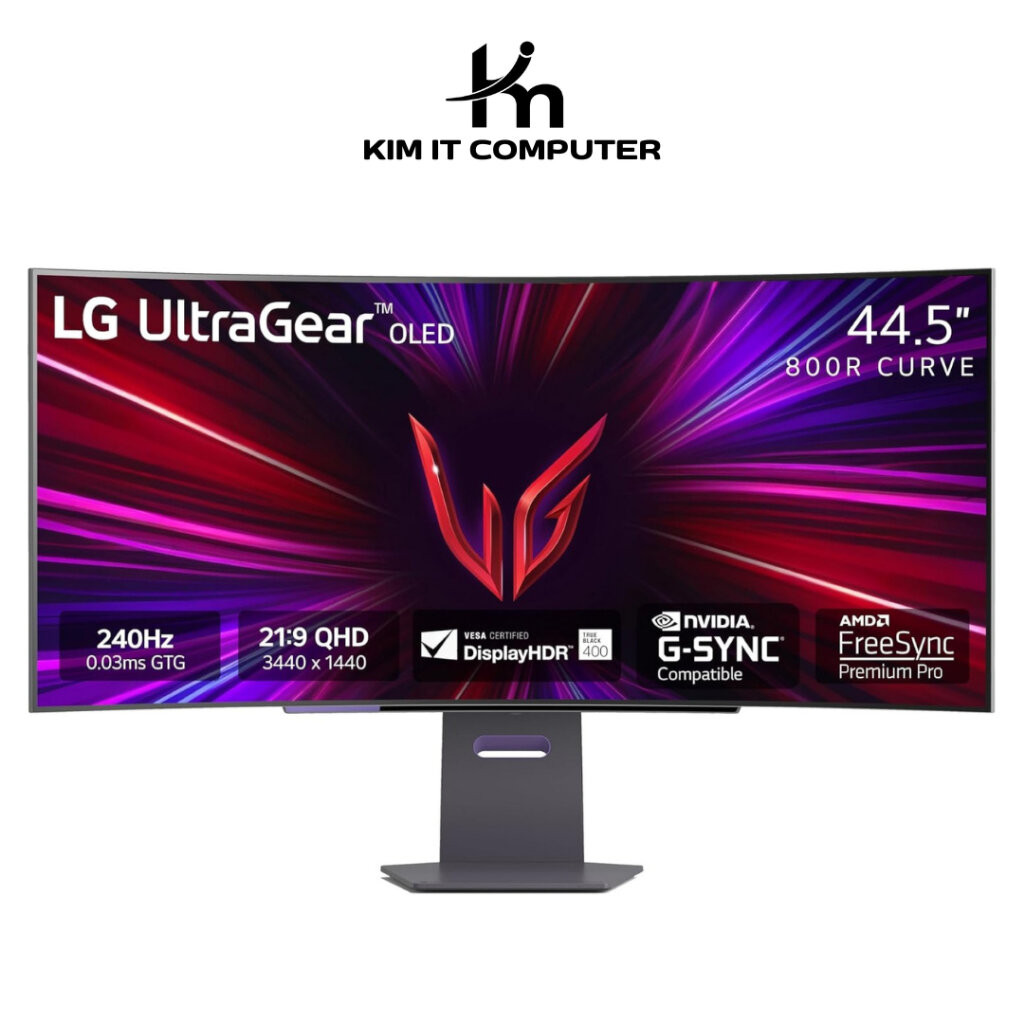 LG Ultragear OLED 45GS95QE-B 45" 240Hz WQHD (3440 x 1440) 21:9 Curved (800R) OLED Gaming Monitor