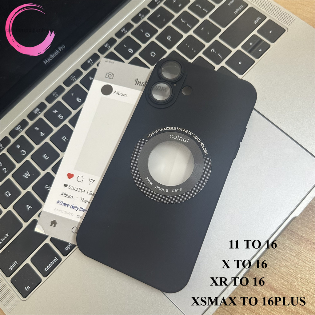เคสโทรศัพท์แม่เหล็กสําหรับ diy xr ถึง 16 ฝาครอบ xr เช่น 16Pro กรณี 11 ใน 16 XSMAX ถึง 16PLUS X KE 16 PLUS ป้องกันปกหลัง