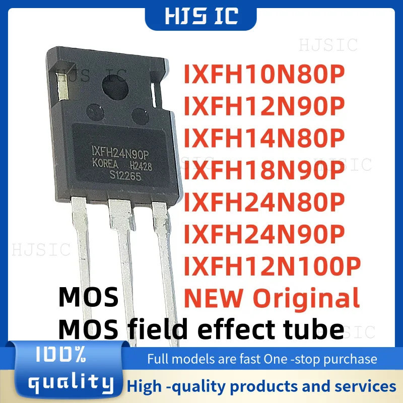 1-5PCS IXFH10N80P IXFH12N90P IXFH14N80P IXFH24N80P IXFH24N90P TO-247 MOSFET Field-effect ทรานซิสเตอร