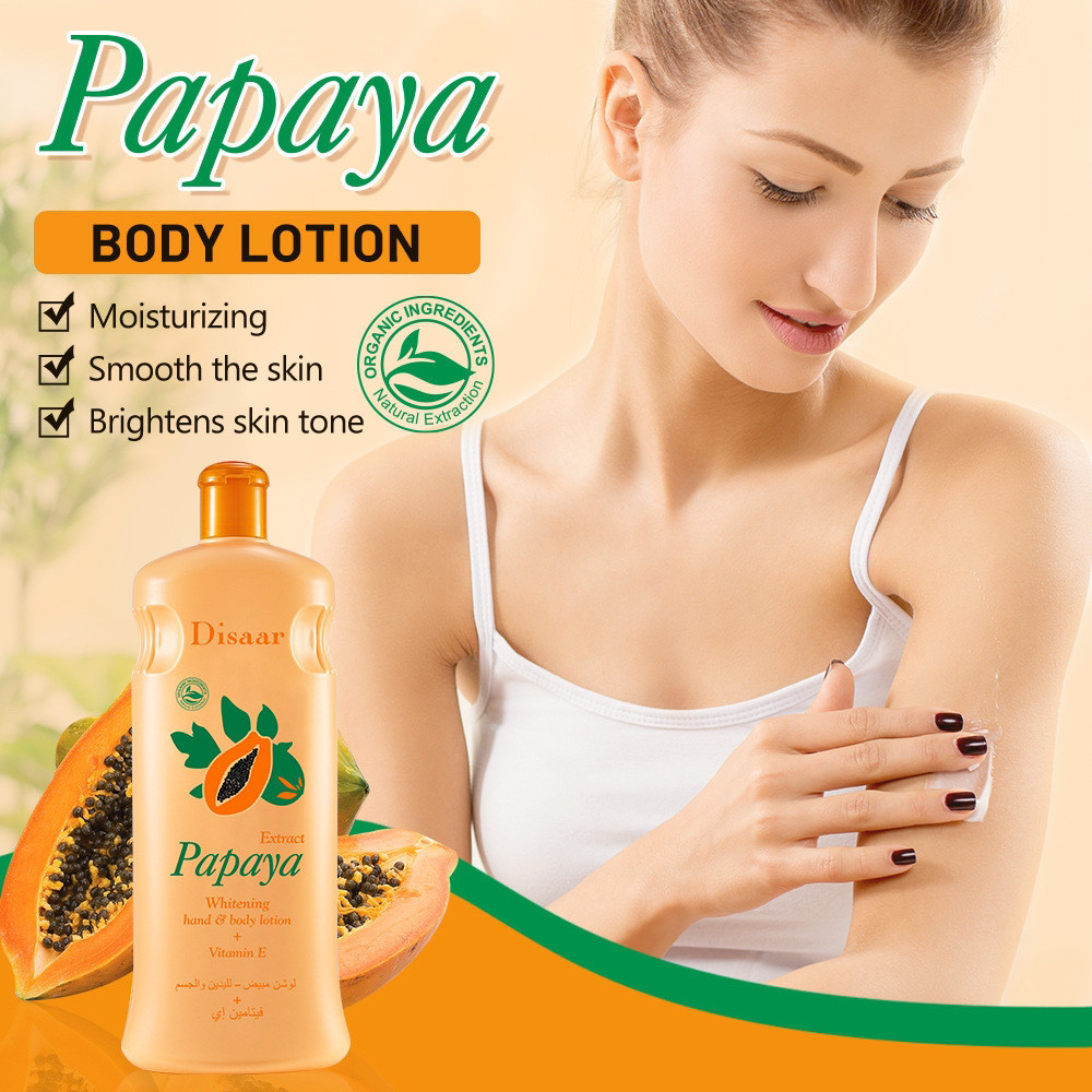 Preferred#disaar Papaya Body Lotion Moisturizing and Hydrating Brightening body lotionWY12