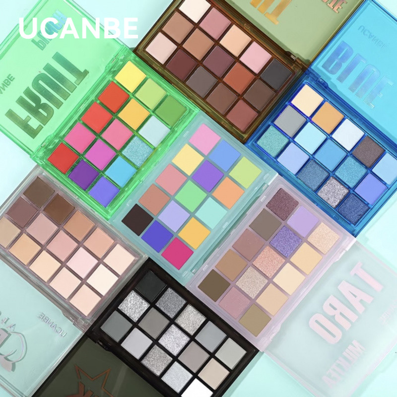 UCANBE อายแชโดว์ 15 สี อายแชโดว์มุก แมตต์ อายแชโดว์มาการอง