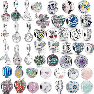 เครื่องประดับฤดูใบไม้ผลิ ชุดสายรุ้ง ประกอบด้วย จี้ สร้อยคอ ส…