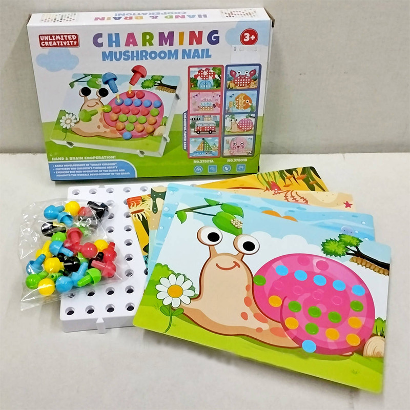 GeeToy ขี้เหนียว 35/99ชิ้นเห็ดเล็บของเล่น4/8สีการ์ดพัฒนาการเด็กของเล่นของเล่นเพื่อการศึกษา ราคา ถูกที่สุด ดีลบีเคเค แกลเลอรีภาพที่ 8
