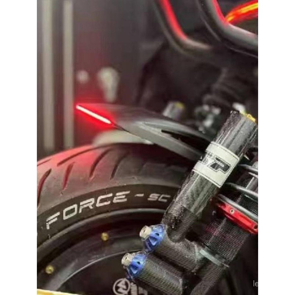 ขายร้อน เข้ากันได้กับ Ninebot Mechanic 110p MZ NZ Ninebot NXT U+B บังโคลนหลังพร้อมไฟหน้า บังโคลนหลัง