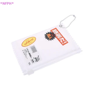 NFPH> 1ชิ้นน่ารักใสถุงขนมอุปกรณ์ประกอบฉากตราการจัดเก็บแสดงกระเป๋าจี้ป้องกันบัตรแขนผู้ถือกระเป๋าใหม่
