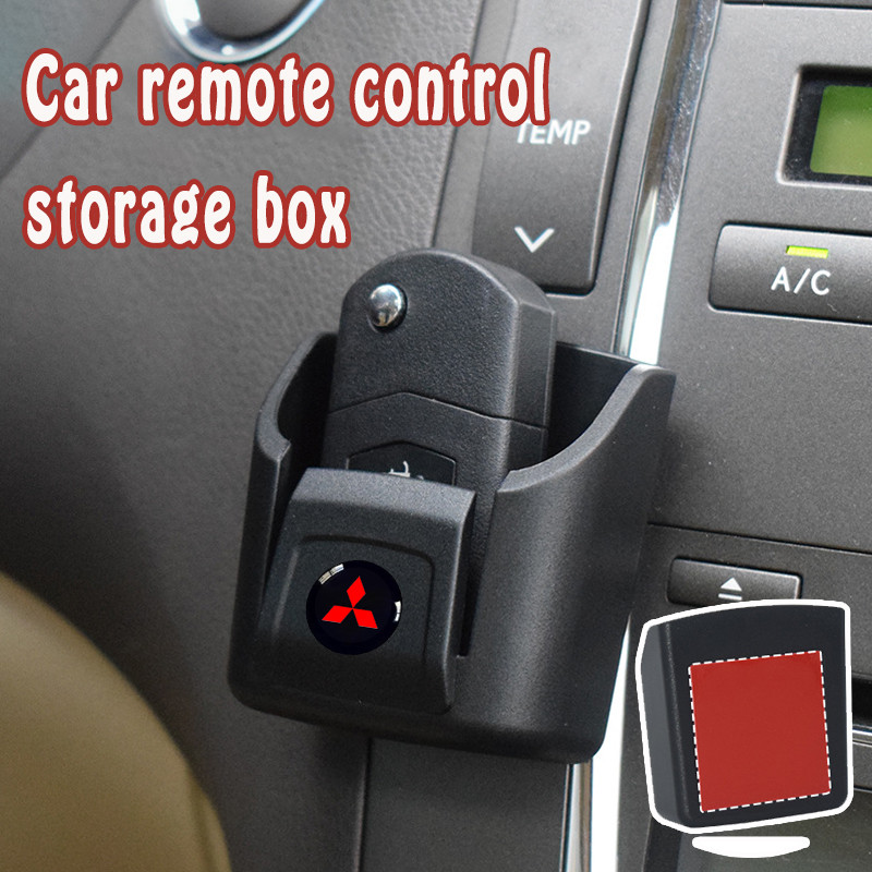 Mitsubishi รถกล่องเก็บรีโมทคอนโทรลกล่องเก็บภายในรถกล่องเก็บสําหรับ Mitsubishi Lancer EX Triton Xforce Xpander Cross Attrage Mirage Outlander Pajero Sport ASX