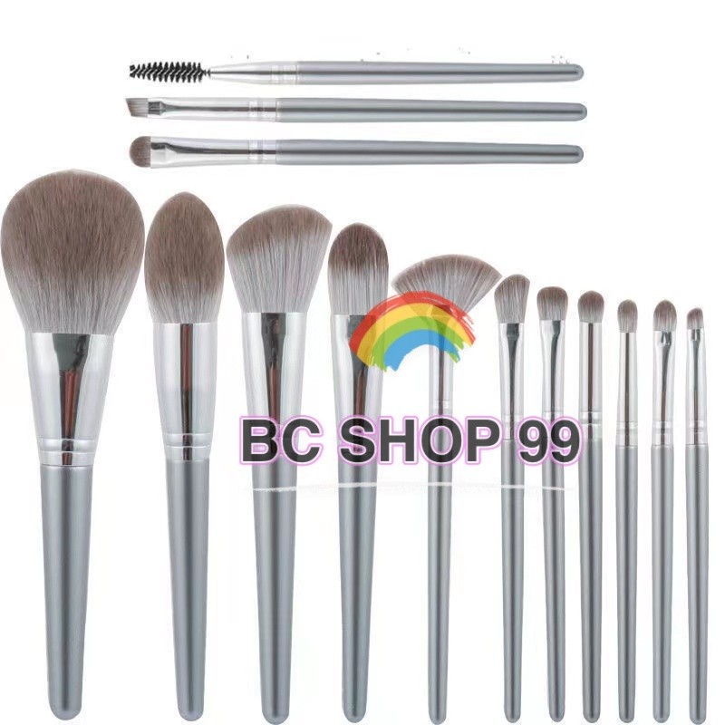 แปรงแต่งหน้า14ชิ้น เซ็ตแปรงแต่งหน้า​​ แปรงแต่งหน้า อุปกรณ์แต่งหน้า ราคาไม่แพง🛒📌 - 5