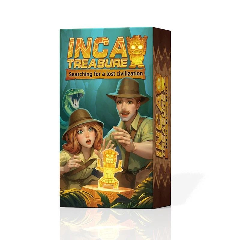 Inca Treasure Hunt Board Games Card Family Parent-Child Party Game เกมกระดานล่าขุมทรัพย์อินคา การ์ด เกมปาร์ตี้พ่อแม่ลูก