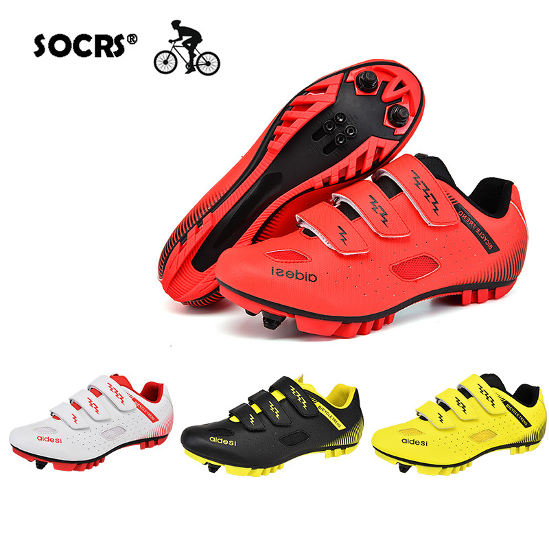 SOCRS Professional รองเท้าขี่จักรยาน MTB/RB สําหรับล็อก ขนาดใหญ่ 36-47