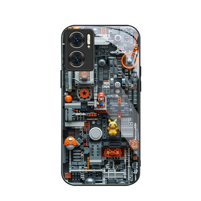 สําหรับ Xiaomi Redmi 10 5G & Redmi Note 11E 5G , Building blocks, บุคลิกภาพอินเทรนด์, เคสป้องกันโทรศัพท์ป้องกันการตก
