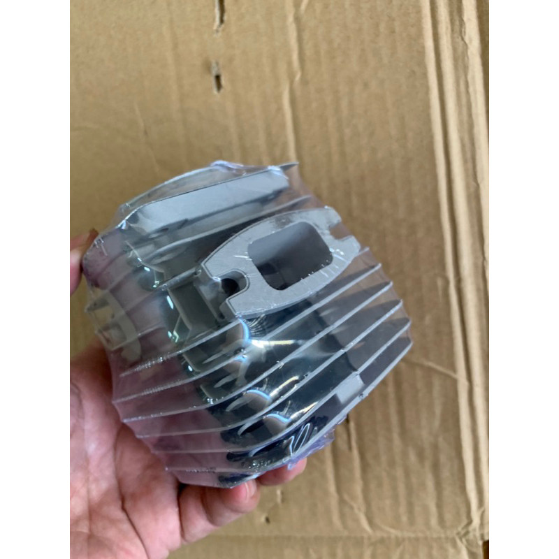 F60 ชุดเสื้อสูบเลื่อยยนต์ รุ่น 5200 / 5800 / 3800 / 6000ครบชุด เสื้อสูบ+ลูกสูบ+แหวน อะไหล่เลื่อยโซ่ย