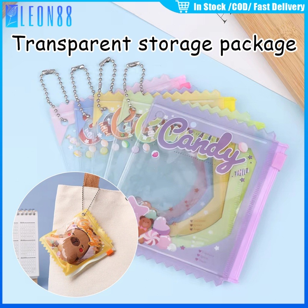 ของมาใหม่！ที่ใส่การ์ดพวงกุญแจ pvc ซองใส่บัตร9.5*8ซม.ซูเชนธป้ายแสดงพวงกุญแจ ใส่การ์ดศิลปิน
