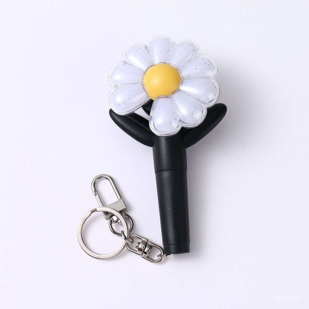 Kpop Idol BIGBANG MINI lightstick พวงกุญแจ G-Dragon Little Daisy GLOW Stick พวงกุญแจแฟน Gift