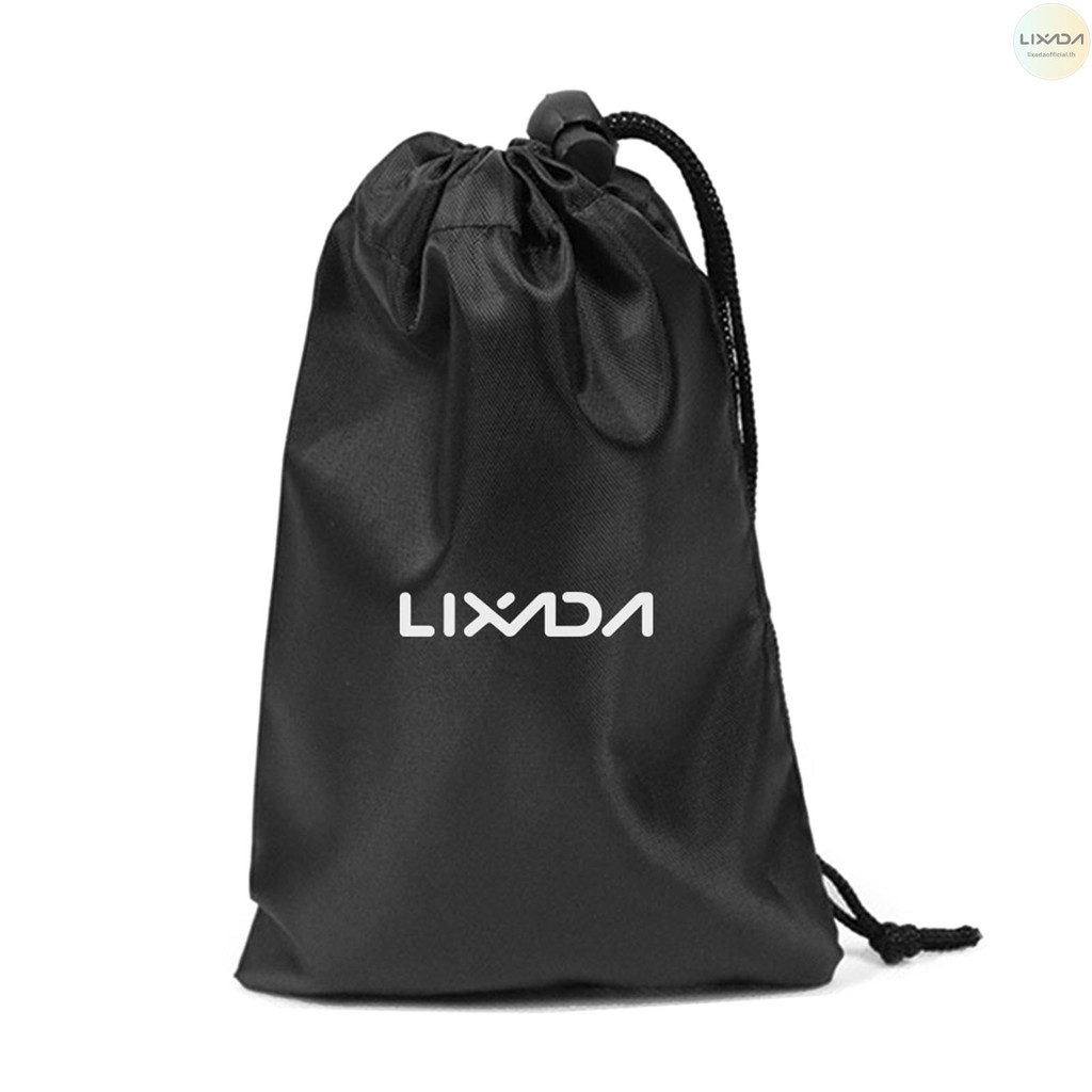 Lixada 33x26 ซม.กระเป๋า Drawstring Carry Bag Organize Pack สําหรับฟิตเนสออกกําลังกายโยคะ Home Office