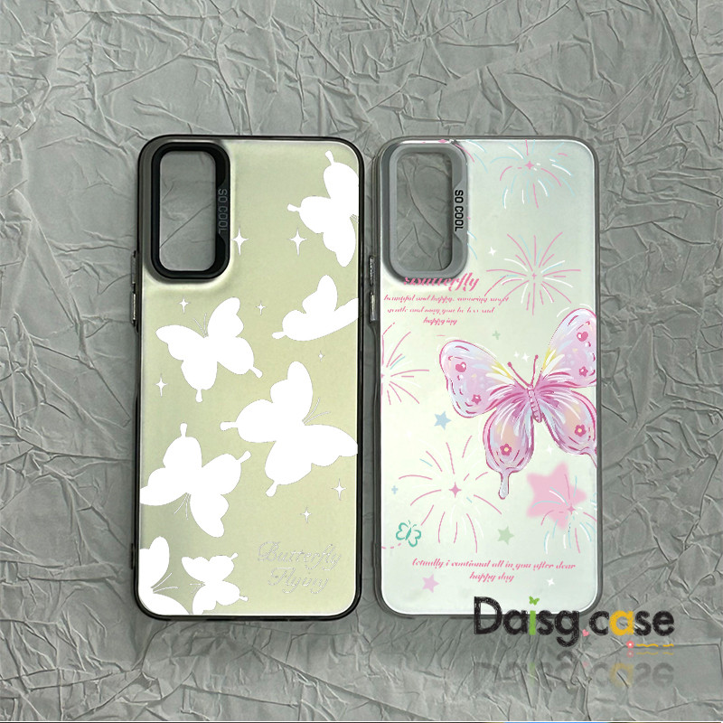 สำหรับ Vivo Y200 Y20 Y20s Y12s Y12A Y17 Y12 Y15 Y11 Y12i Y15A  ดอกไม้ไฟและผีเสื้อโทรศัพท์วิโว่ V40 V40PRO Y18 Y18s Y18E