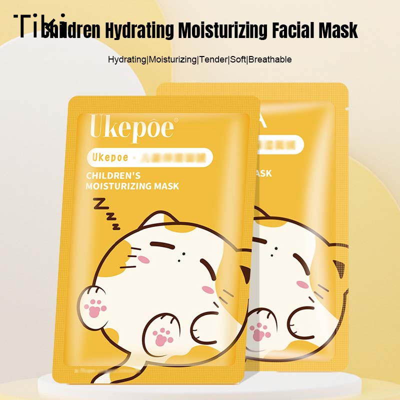 Ukepoe  Hydrating Moisturizing Nourishing Non-irritant Facial Mask Skin Care สําหรับเด็ก-tk