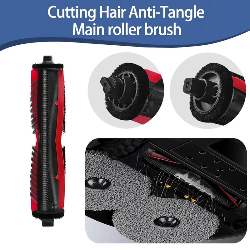 Original Roborock Saros Z70 Saros Z70 Ultra เครื่องดูดฝุ่นหุ่นยนต์หลัก Roller แปรงตัดผมแปรง Sapre อะ