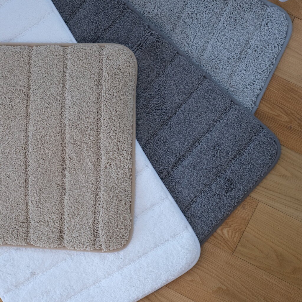 Omocha | (44x76 cm) Extra Bathroom mat พรมห้องน้ำ ซับน้ำ ทอแน่นด้วยเทคโนโลยีล็อคเส้นใยจากเยอรมัน