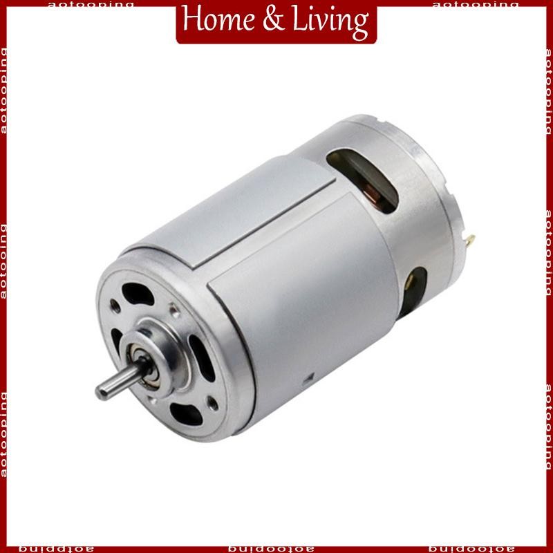 ไปที่ 540-545 มอเตอร์ไฟฟ้ามอเตอร์แบริ่งคู่สําหรับเครื่องดูดฝุ่นเครื่องเป่าผม